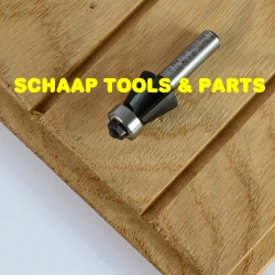 Fasefrees 15 graden HW schacht 8mm met geleidelager 12,7mm | 24103-5-19515